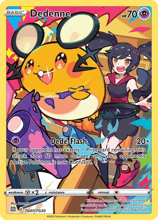 Dedenne, Brilliant Stars Trainer Gallery TG07/30