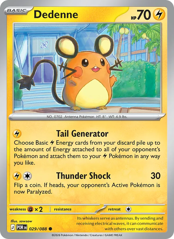 Dedenne, Perfect Order 029/088