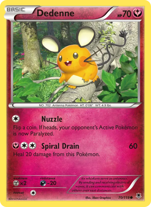 Dedenne, Phantom Forces 070/119