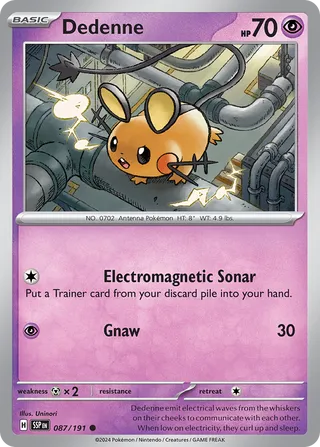 Dedenne, Surging Sparks 087/191