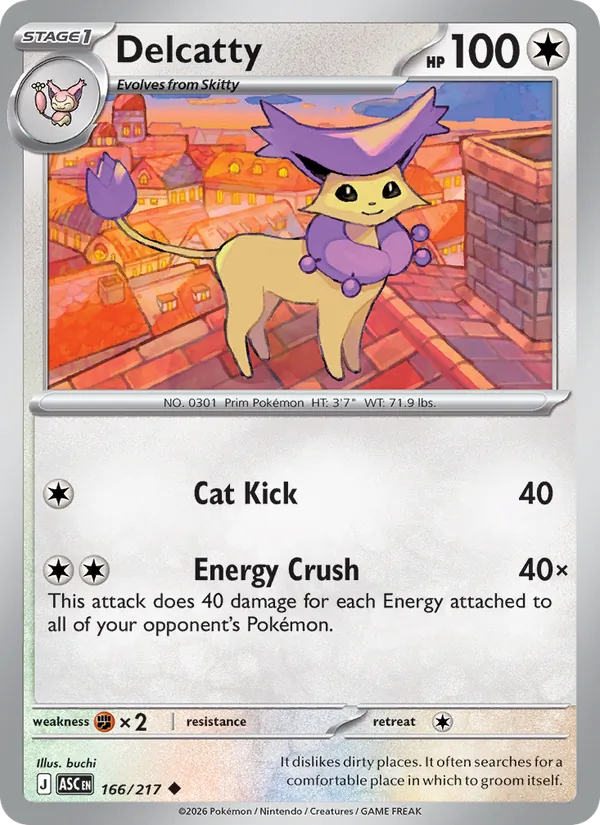 Delcatty, Ascended Heroes 166/217