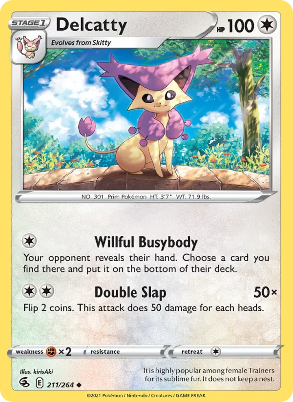 Delcatty, Fusion Strike 211/264