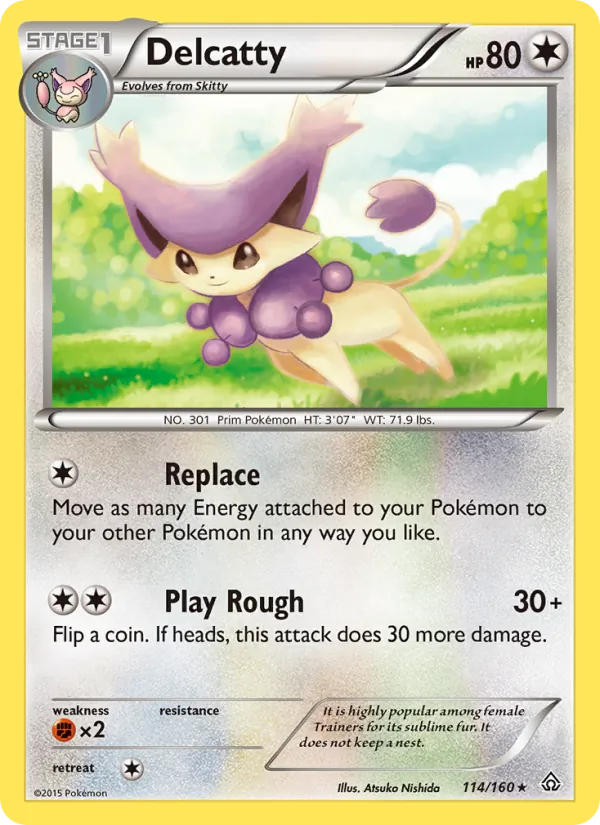 Delcatty, Primal Clash 114/160