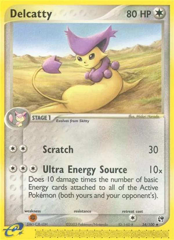Delcatty, Sandstorm 034/100