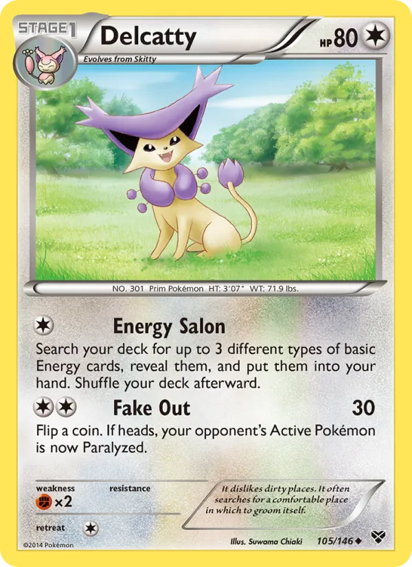 Delcatty, XY 105/146