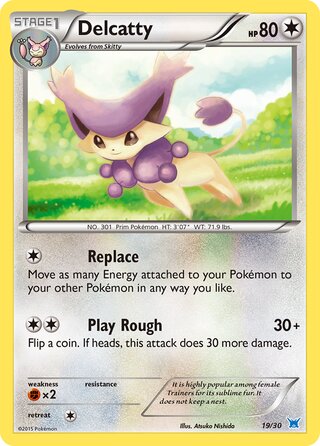 Delcatty, XY trainer Kit (Latios) 019/030