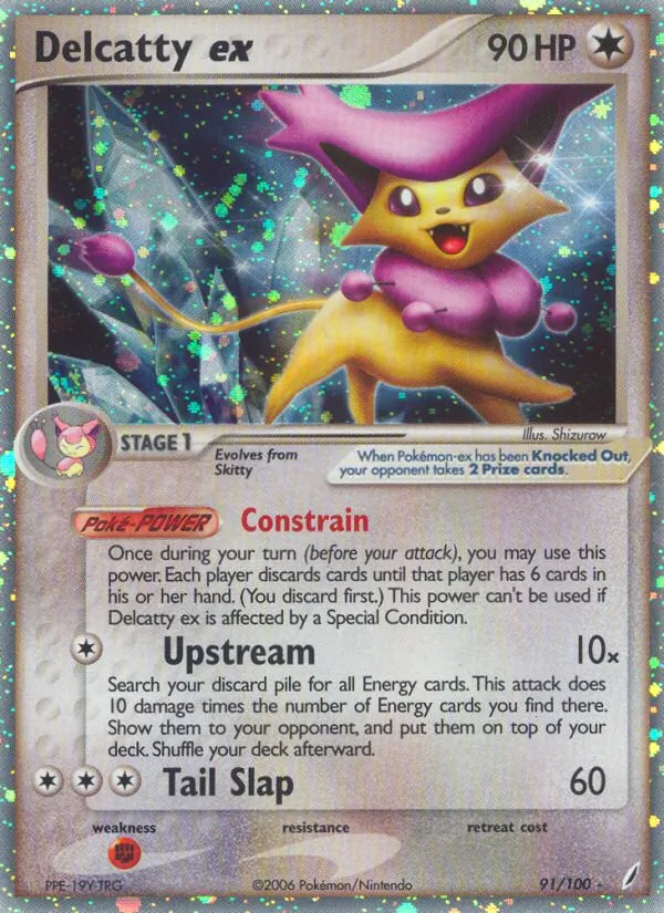 Delcatty EX, Crystal Guardians 091/100