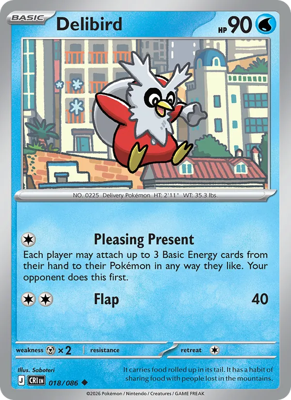Delibird, Chaos Rising 018/086