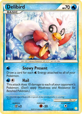Delibird, Überraschungskalender 039/123