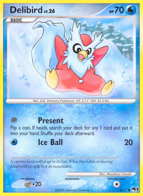 Delibird, POP Series 7 006/017