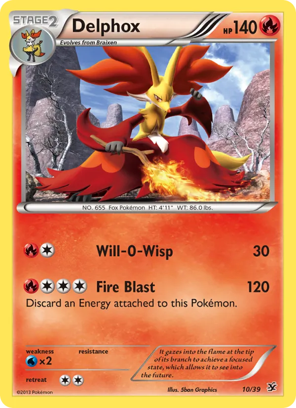 Delphox, Kalos Starter Set 010/039