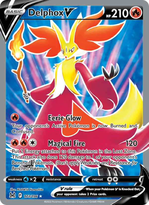 Delphox V, Lost Origin 173/196