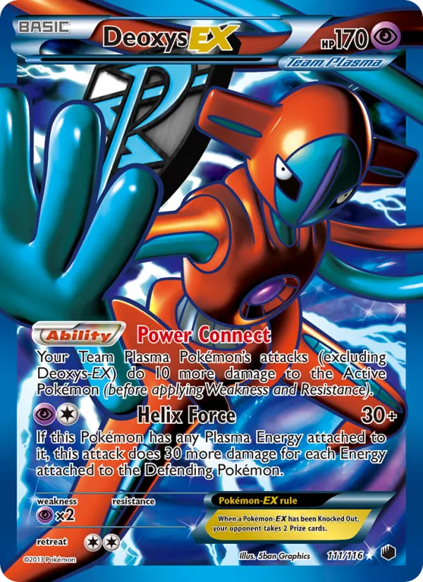 Deoxys-EX, Plasma Freeze 111/116