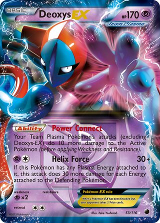 Deoxys-EX, WC Deck 2013 (Ultimate Team Plasma) 053/116
