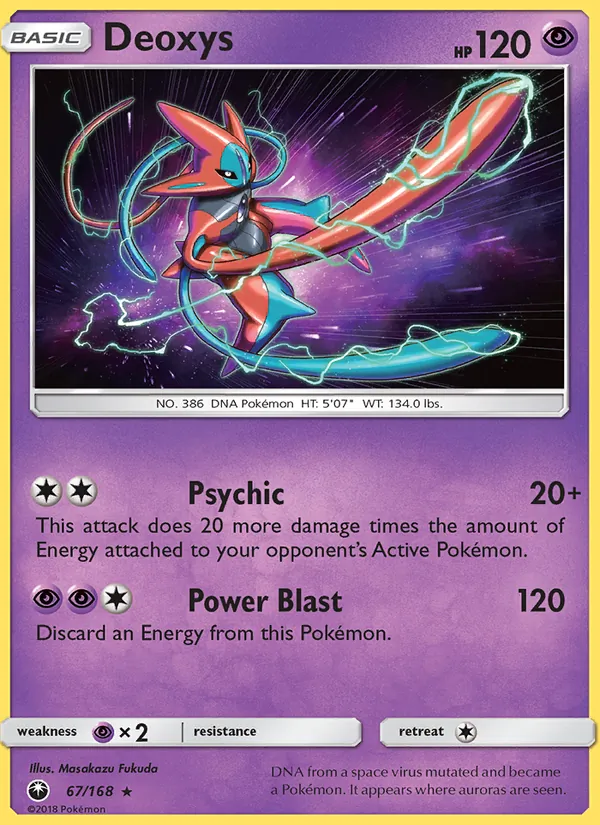 Deoxys, Celestial Storm 067/168