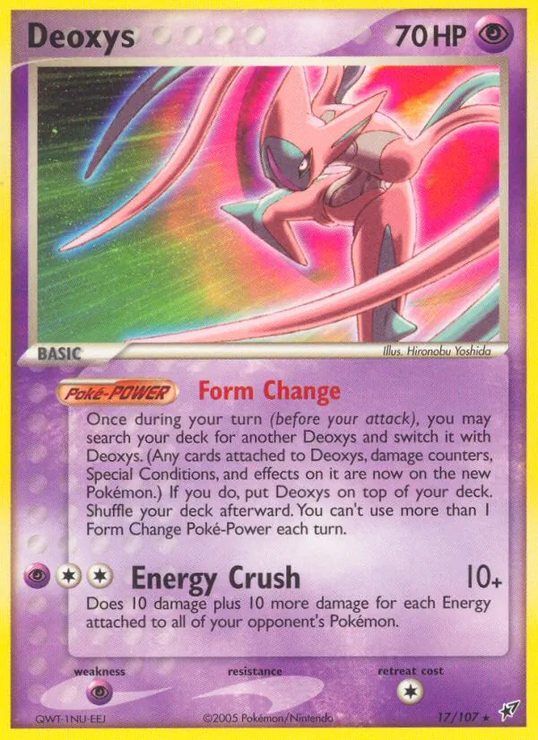 Deoxys, Deoxys 017/107