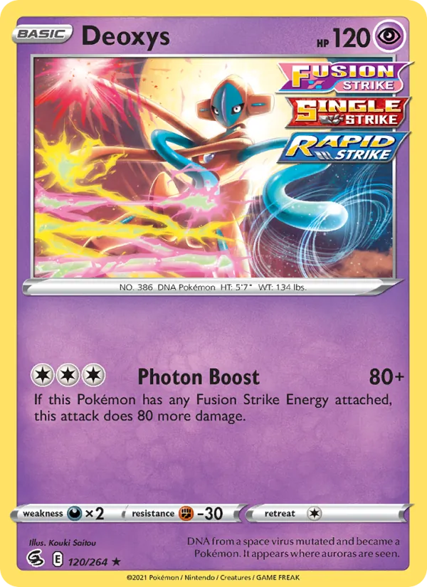 Deoxys, Fusion Strike 120/264