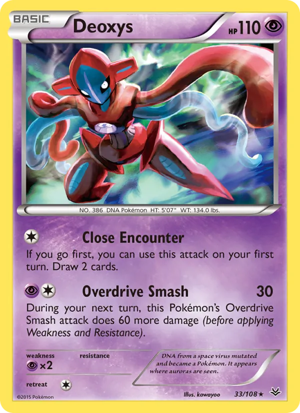Deoxys, Roaring Skies 033/108
