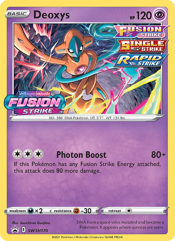 Deoxys, SWSH Black Star Promos SWSH170/307