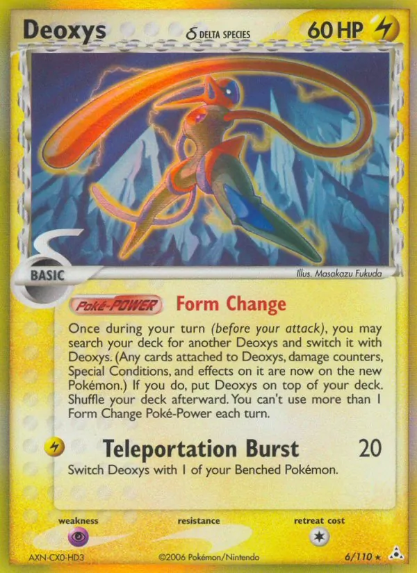 Deoxys δ, Holon Phantoms 006/110