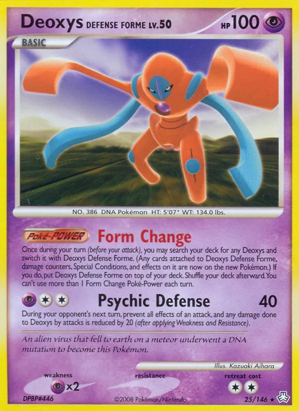 Deoxys Defense Forme, Legends Awakened 025/146