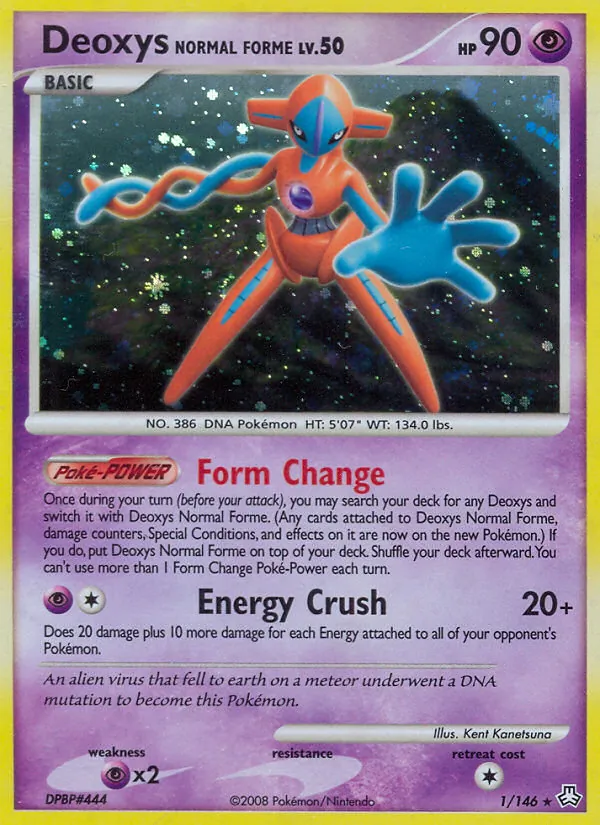 Deoxys Normal Forme, Legends Awakened 001/146