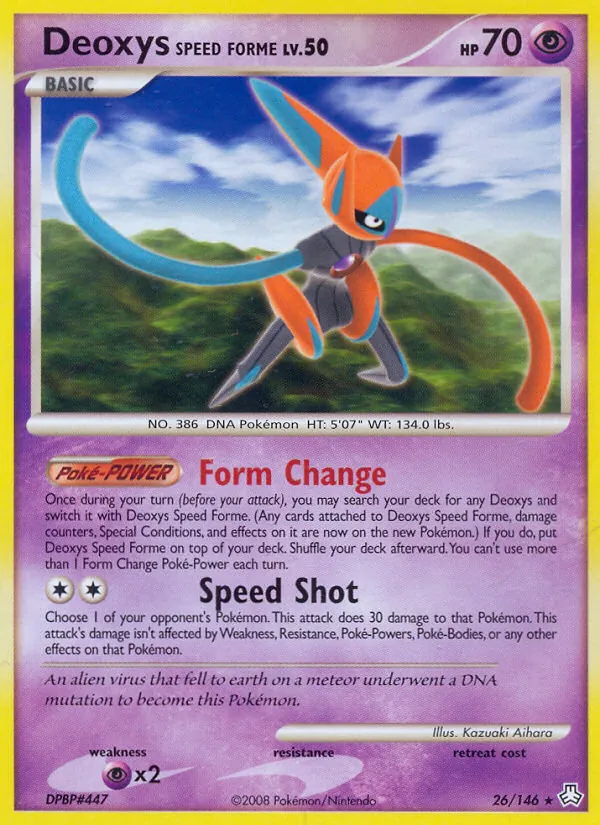 Deoxys Speed Forme, Legends Awakened 026/146