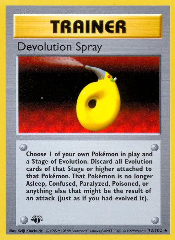 Devolution Spray, Base 072/102