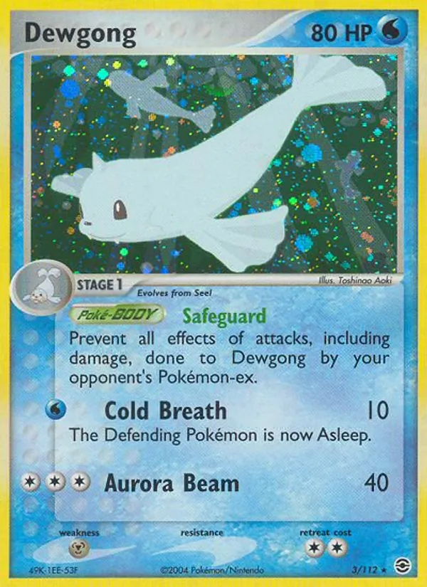 Dewgong, FireRed & LeafGreen 003/112