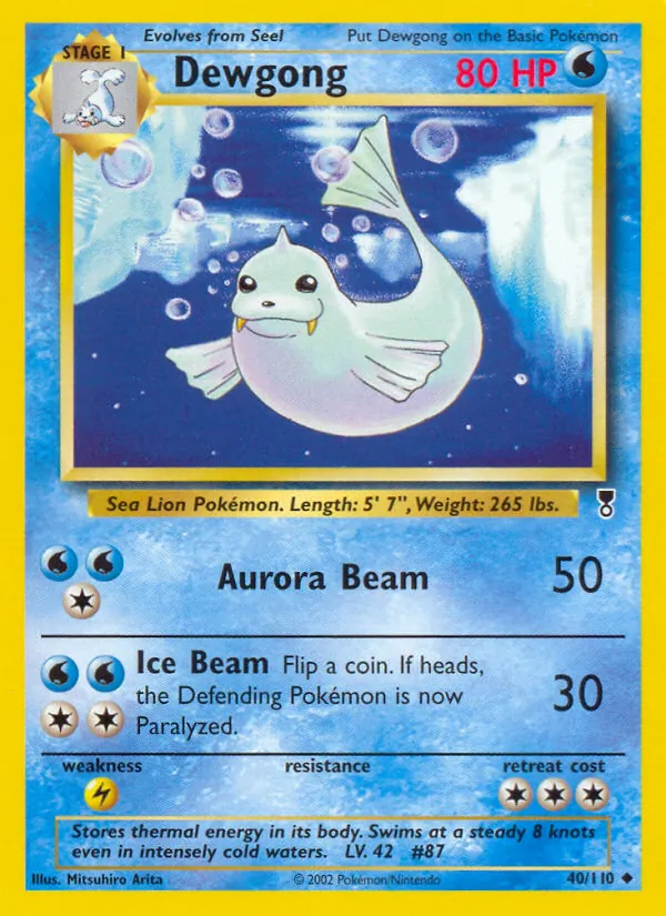 Dewgong, Legendary Collection 040/110