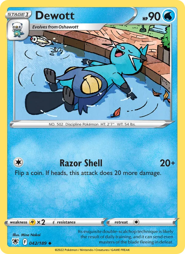 Dewott, Astral Radiance 042/189