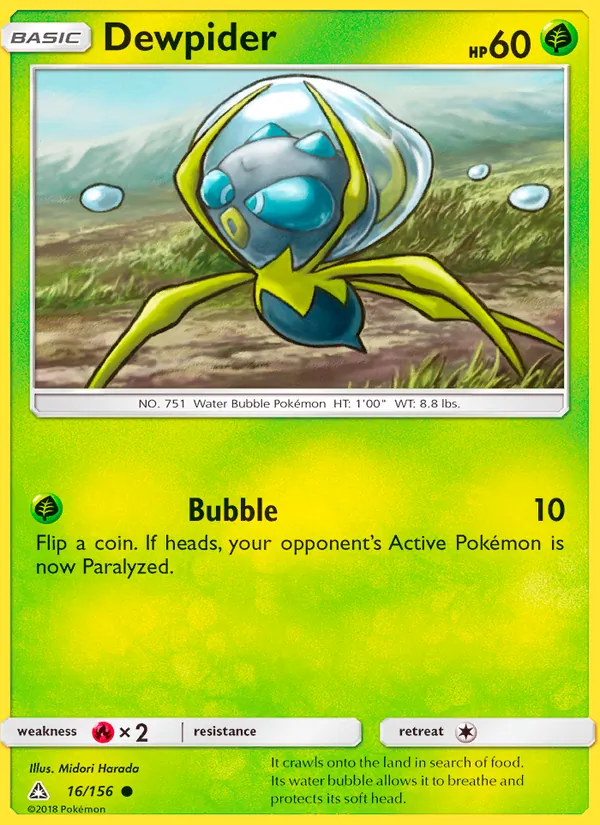 Dewpider, Ultra Prism 016/156