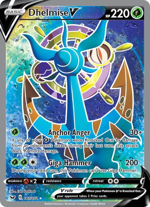 Dhelmise V, Sword & Shield 187/202