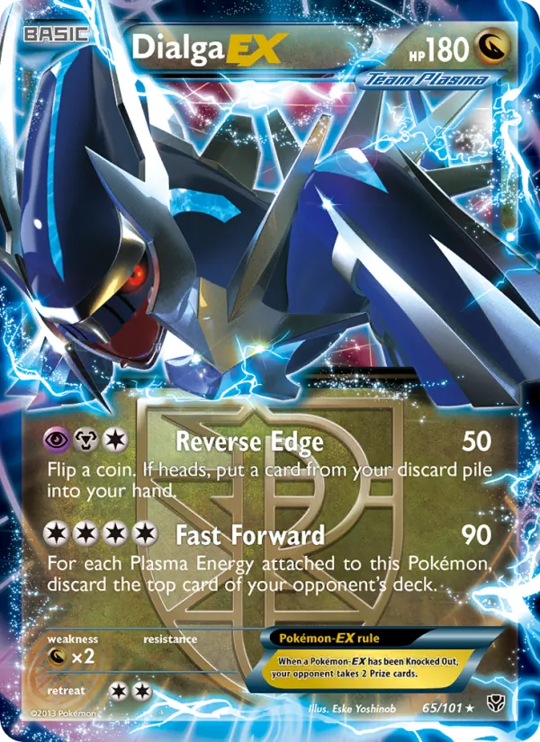 Dialga-EX, Plasma Blast 065/101