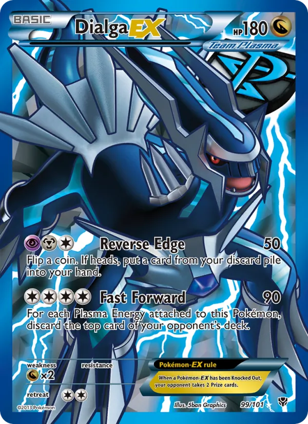 Dialga-EX, Plasma Blast 099/101