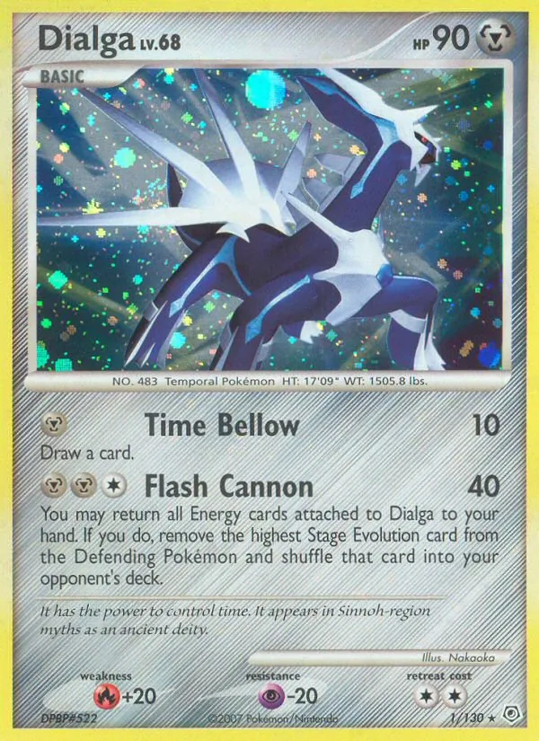 Dialga, Diamond & Pearl 001/130