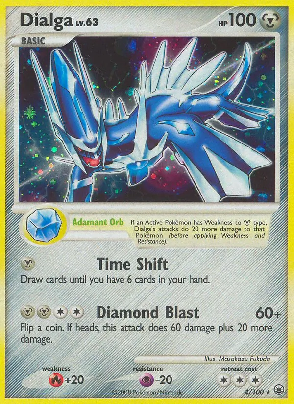 Dialga, Majestic Dawn 004/100