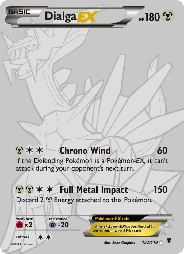 Dialga EX, Phantom Forces 122/119