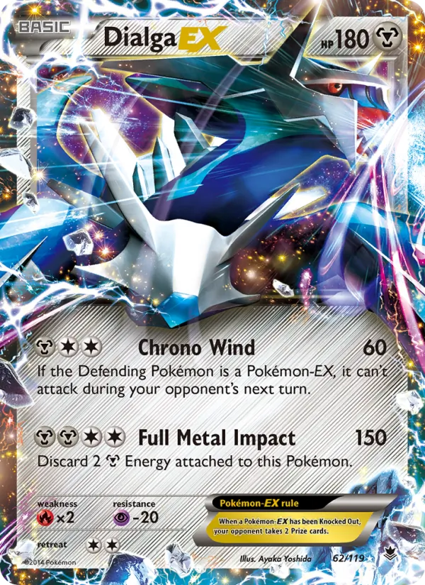 Dialga EX, Phantom Forces 062/119