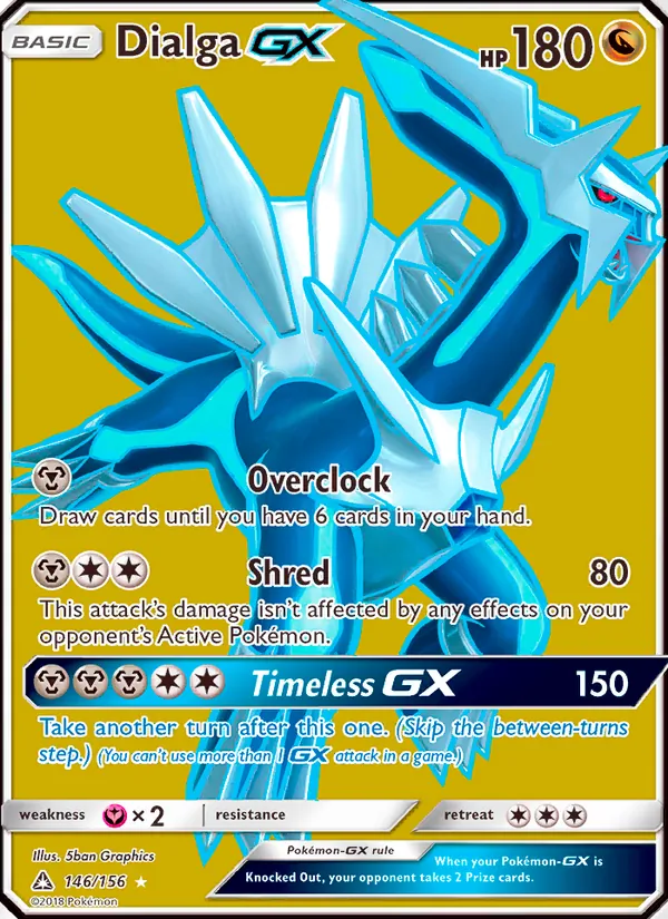 Dialga GX, Ultra Prism 146/156