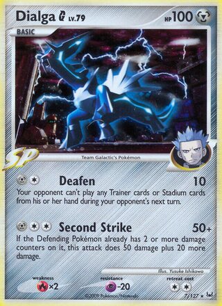 Dialga G, WC Deck 2010 (LuxChomp of the Spirit) 007/127