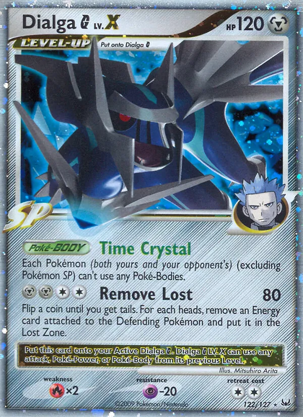 Dialga G LV.X, Platinum 122/127