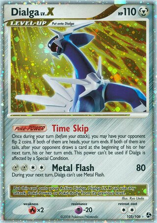 Dialga LV.X, Great Encounters 105/106