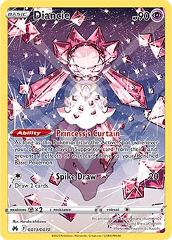 Diancie, Crown Zenith Galarian Gallery GG13/70