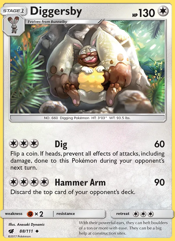 Diggersby, Crimson Invasion 088/111