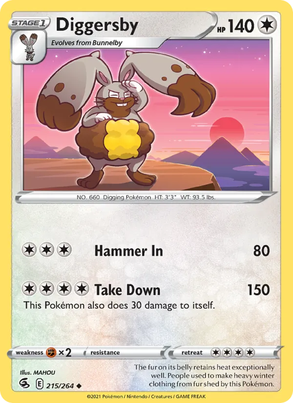 Diggersby, Fusion Strike 215/264