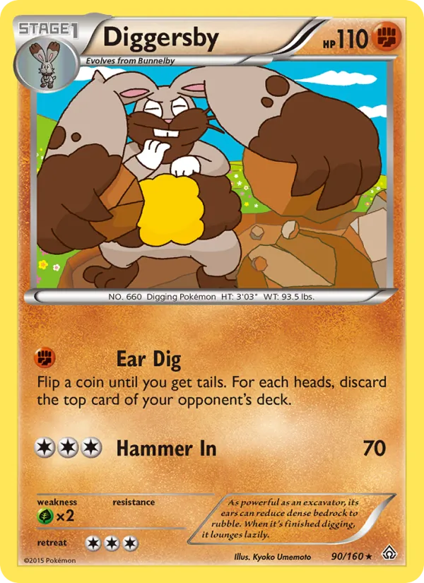 Diggersby, Primal Clash 090/160