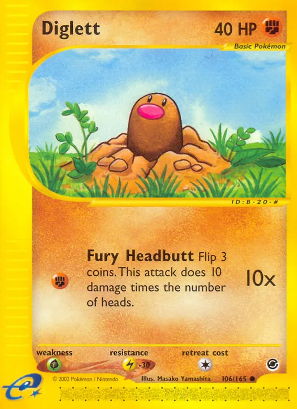 Diglett, Expedition Base Set 106/165