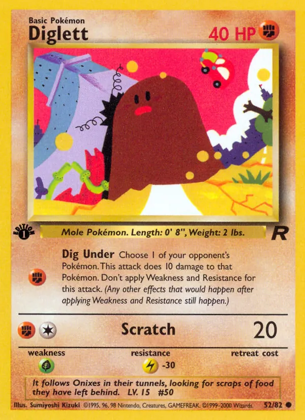 Diglett, Team Rocket 052/082