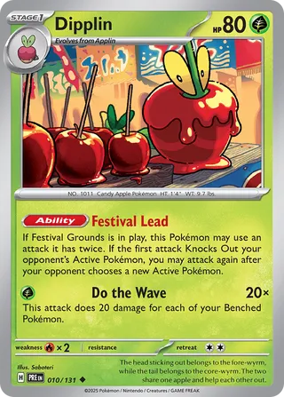 Dipplin, Prismatic Evolutions 010/131